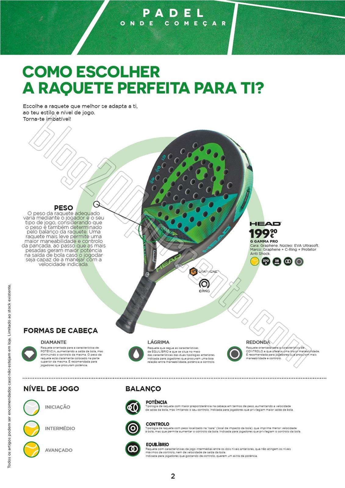 Novo Folheto SPORT ZONE Ténis de 27 abril a 1 jun