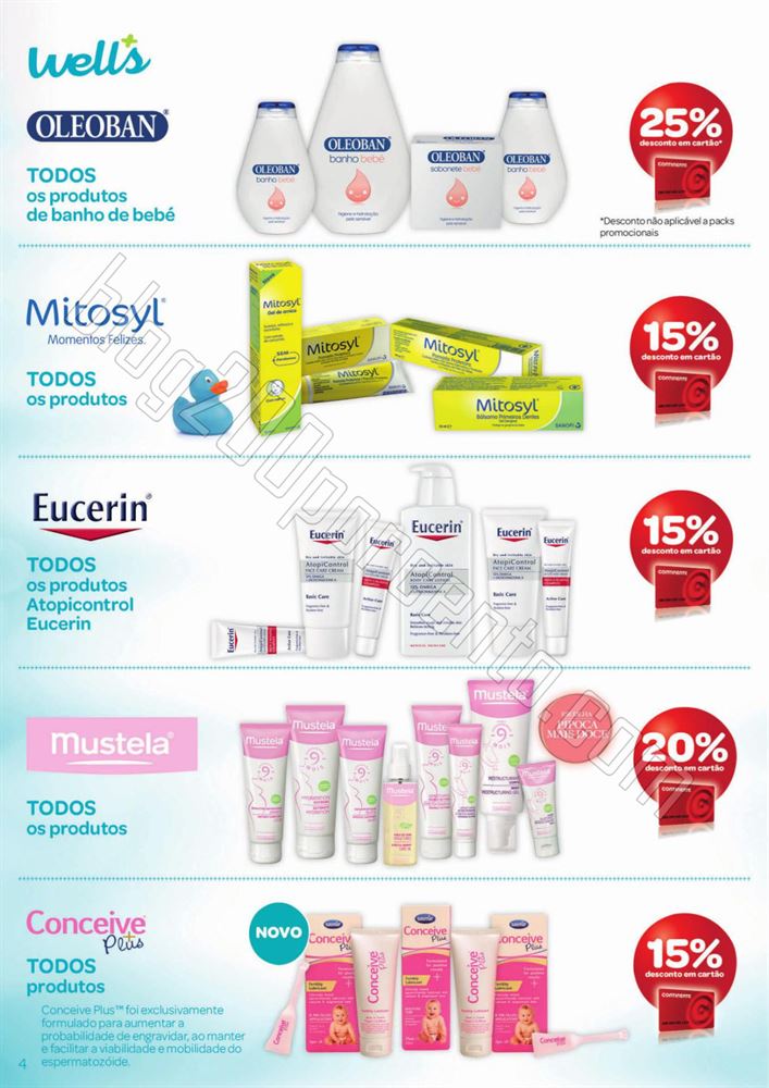 Antevisão Folheto WELLS Bebé de 20 janeiro a 15 