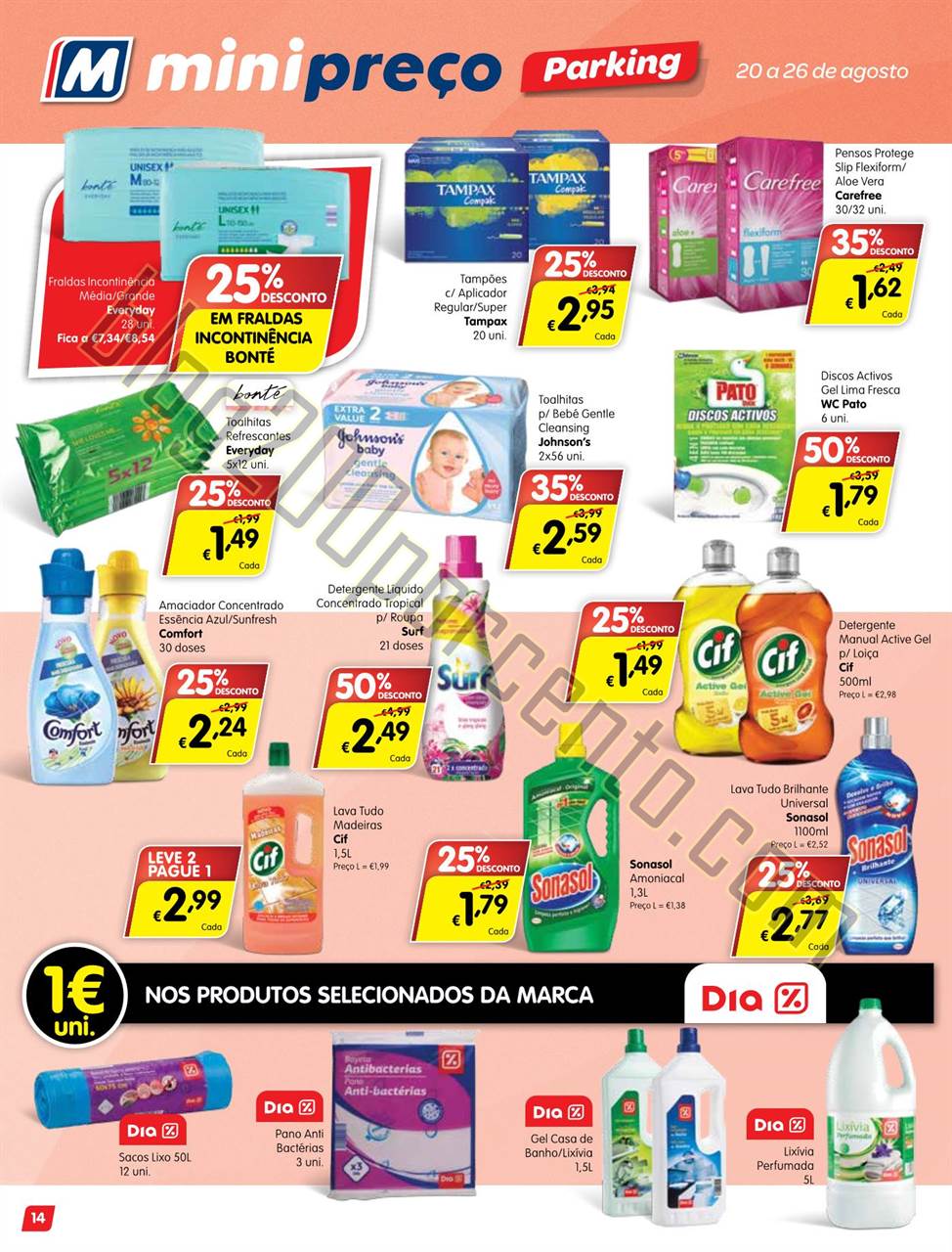 Antevisão Folheto MINIPREÇO Parking de 20 a 26 a