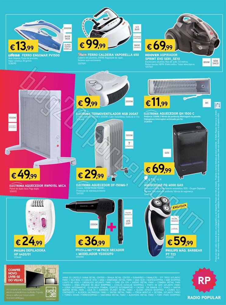 Antevisão Folheto RADIO POPULAR Promoções de 12