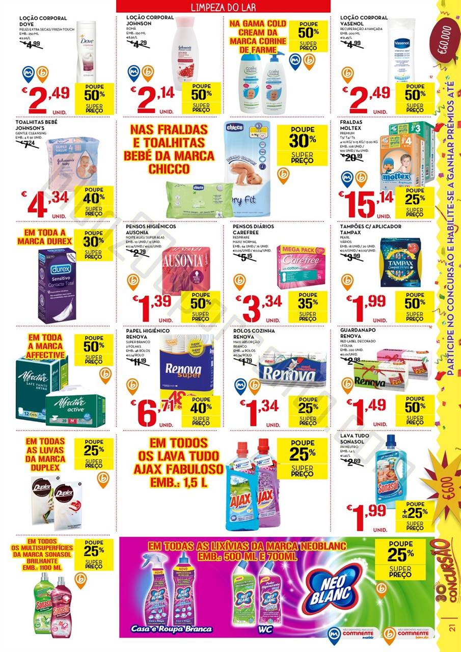 Antevisão Folheto CONTINENTE Promoções de 4 a 1