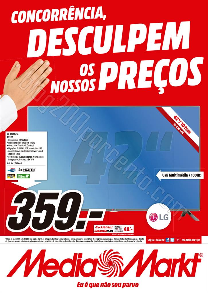 Antevisão Folheto MEDIA MARKT Centro de 12 a 18 m