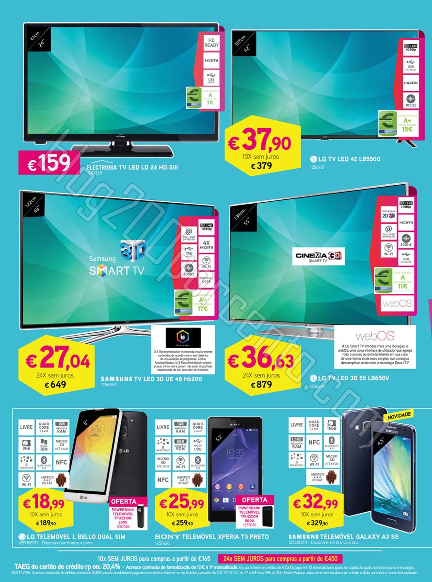 Antevisão Folheto RADIO POPULAR promoções de 2 