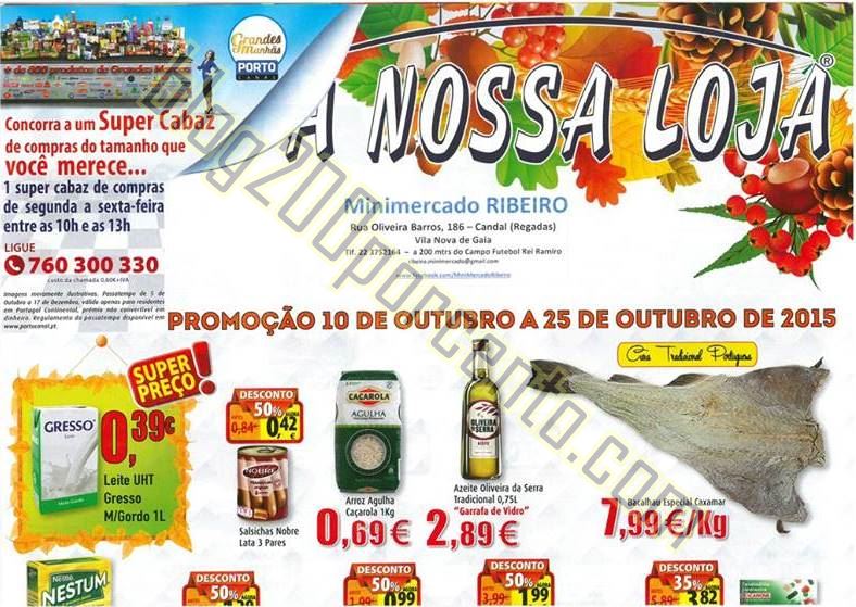 Antevisão Folheto NOSSA LOJA promoções de 10 a 