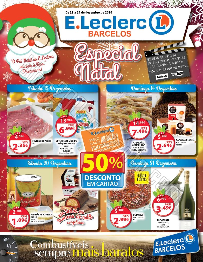 Antevisão Folheto E-LECLERC Barcelos de 11 a 24 d