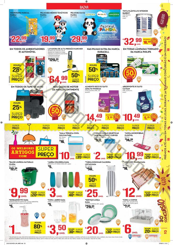 Antevisão Folheto CONTINENTE Promoções de 2 a 8