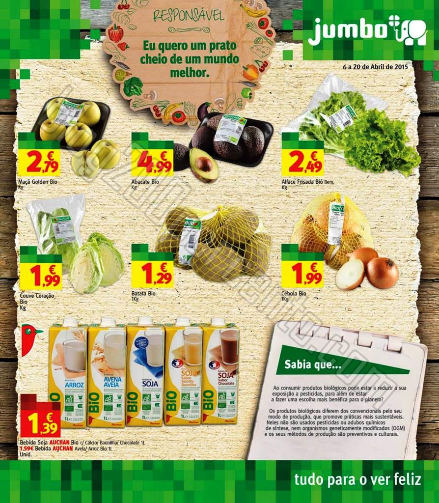 Antevisão Folheto JUMBO Bio Promoções de 6 a 20