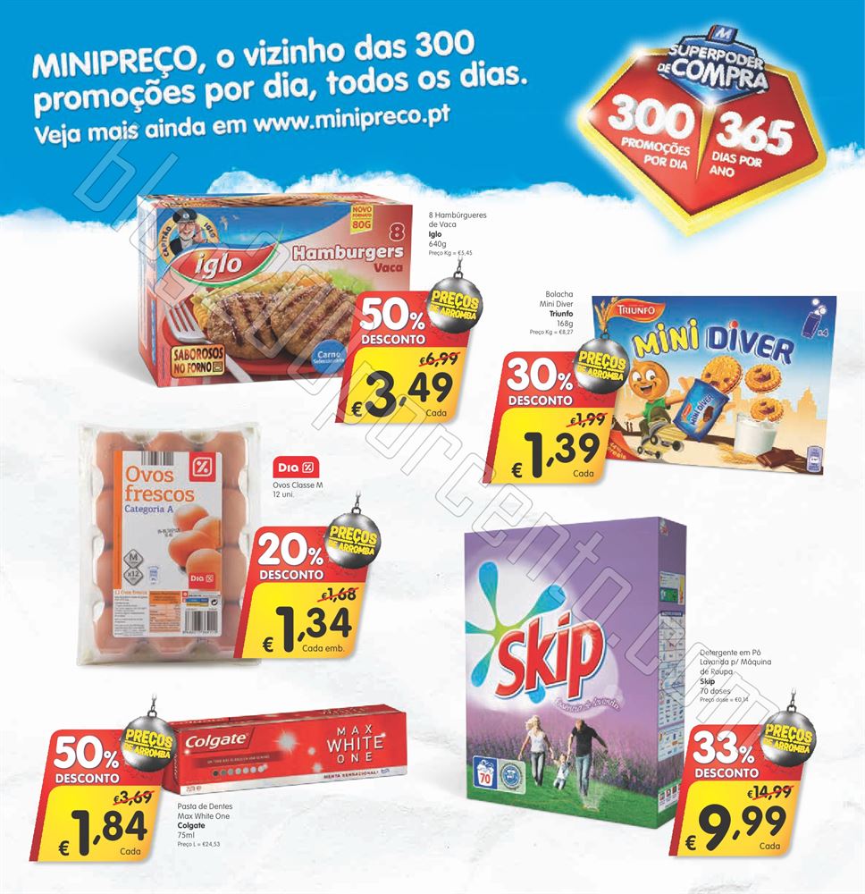Antevisão Folheto MINIPREÇO Promoções de 15 a 