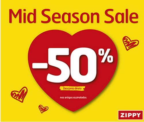 50% de desconto | ZIPPY | até 11 maio