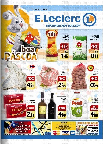 Antevisão folheto | E-LECLERC | Lousada de 14 a 21 abril