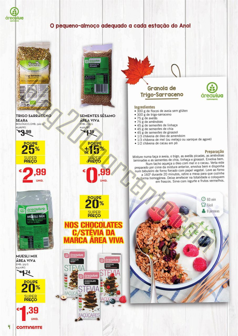 Antevisão Folheto CONTINENTE Área viva de 3 a 24