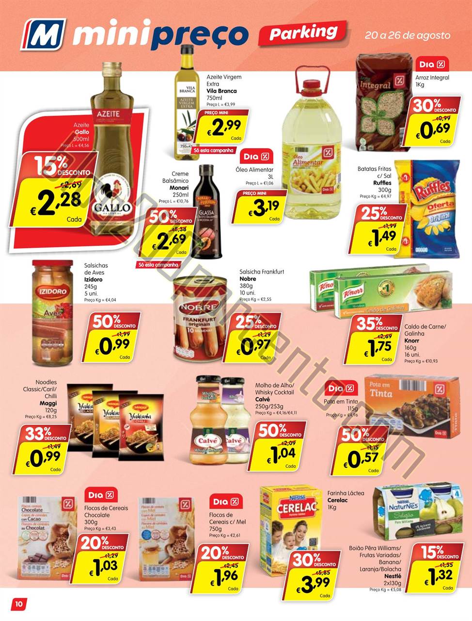 Antevisão Folheto MINIPREÇO Parking de 20 a 26 a
