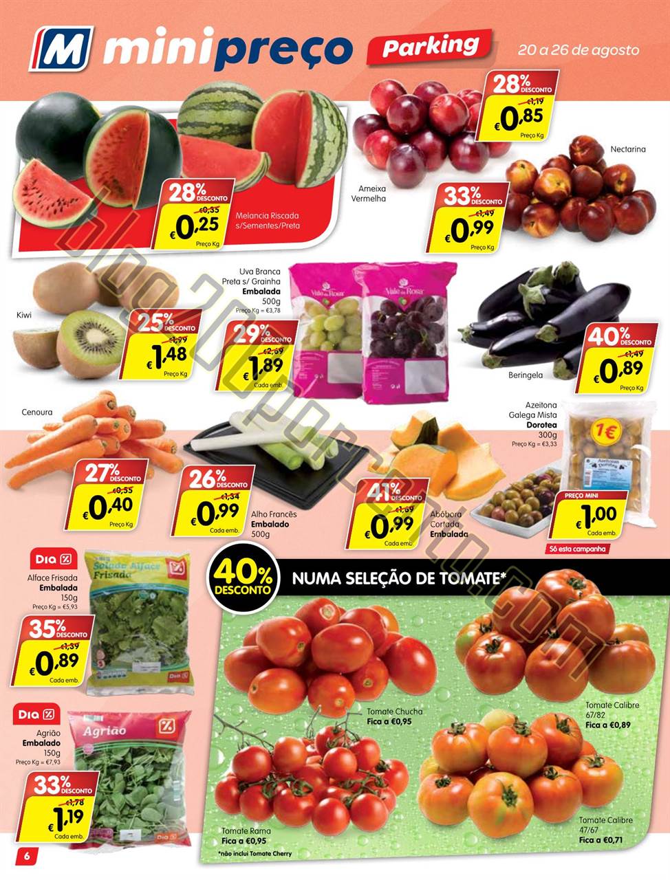 Antevisão Folheto MINIPREÇO Parking de 20 a 26 a
