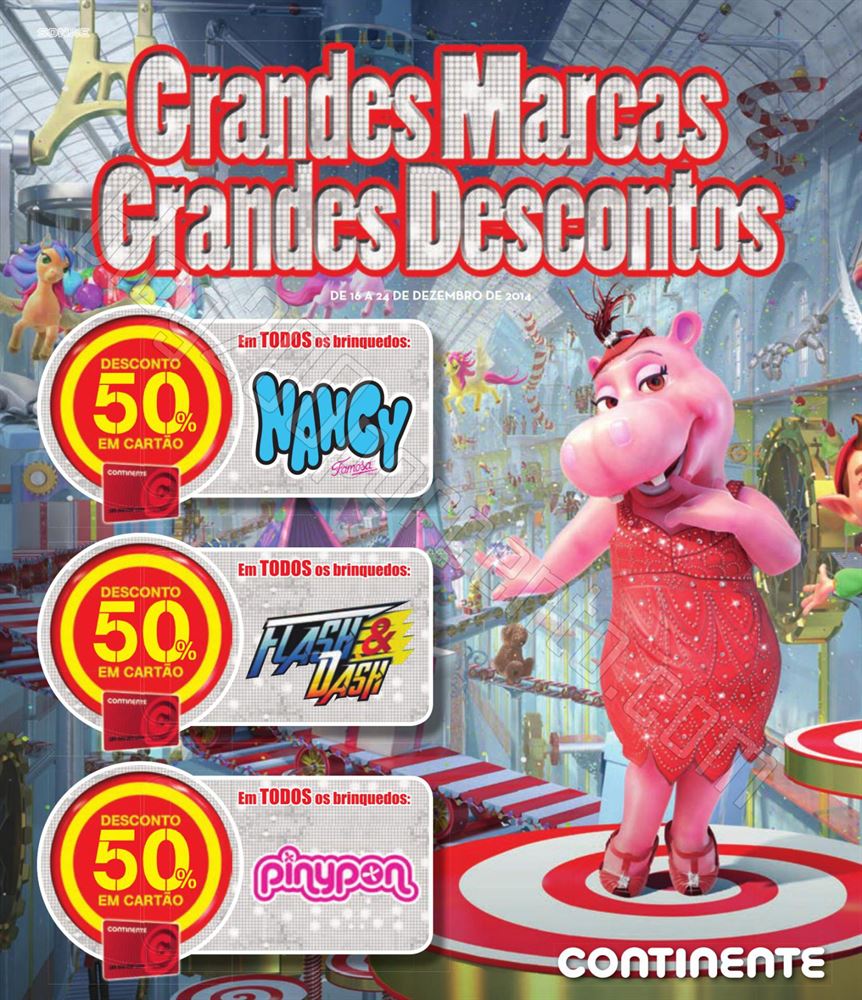 Antevisão Folheto CONTINENTE Brinquedos de 16 a 2
