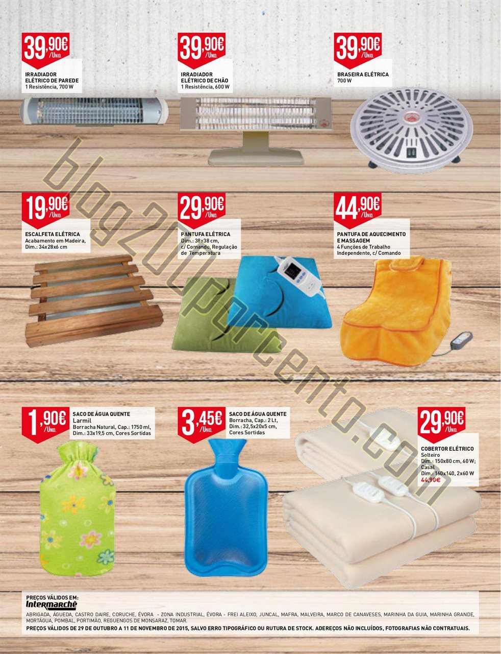 Antevisão folheto INTERMARCHÉ Aquecimento de 29 