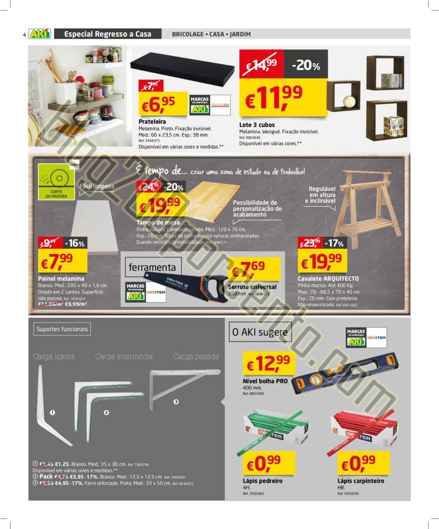 Novo folheto AKI Regresso a Casa de 27 agosto a 21