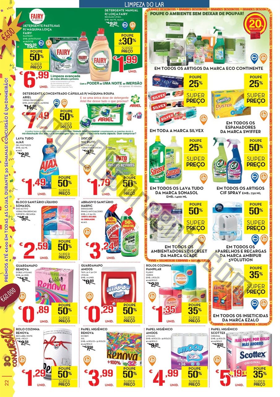 Antevisão folheto CONTINENTE promoções de 14 a 