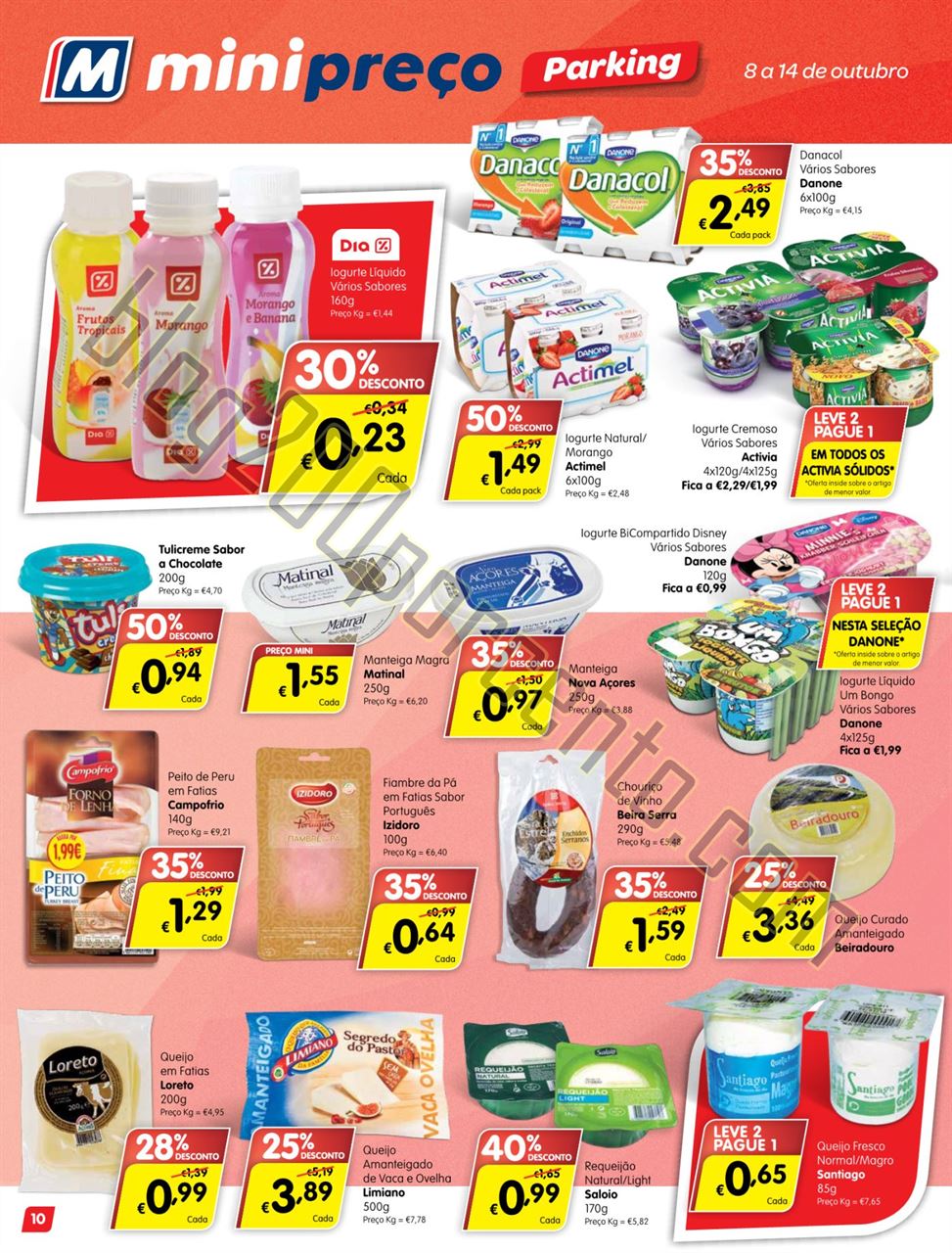 Antevisão Folheto MINIPREÇO Parking de 8 a 14 ou