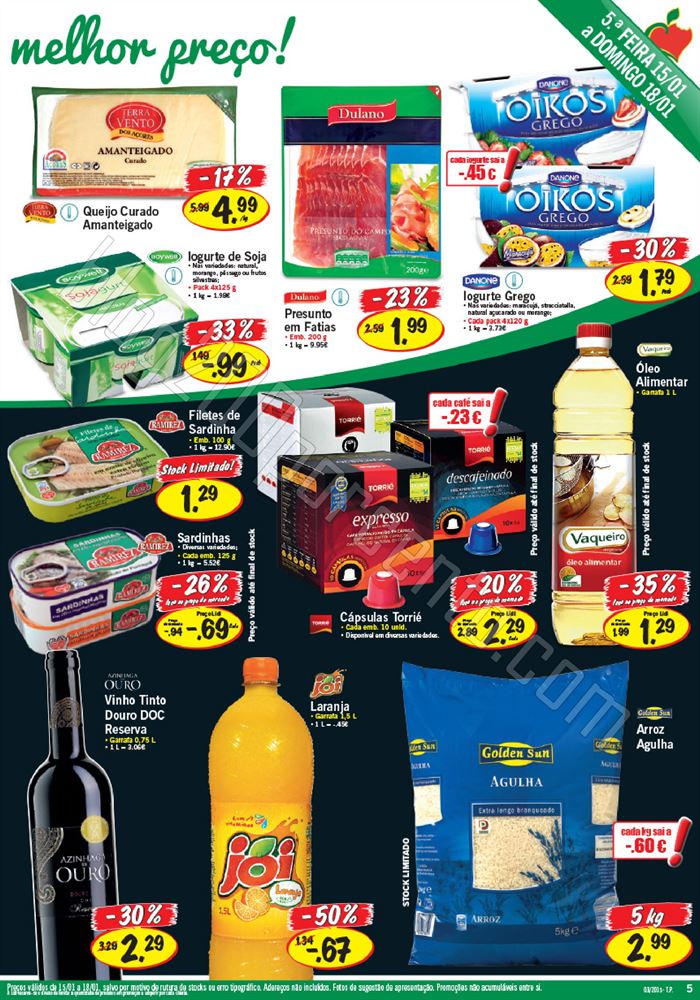 Antevisão Folheto LIDL Promoções de 15 a 21 jan