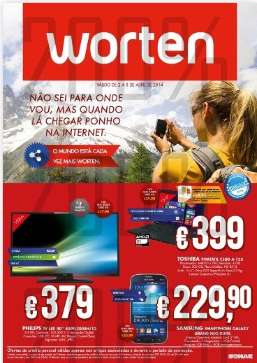 Folheto | WORTEN | Genérico de 2 a 8 abril