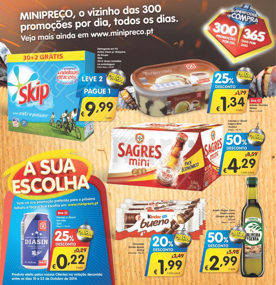 Antevisão Folheto MINIPREÇO de 6 a 12 novembro -