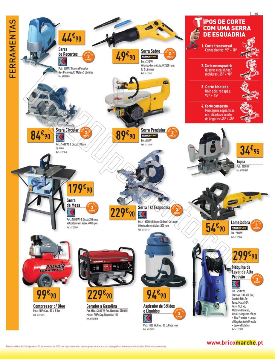 Antevisão Folheto BRICOMARCHÉ de 29 janeiro a 15