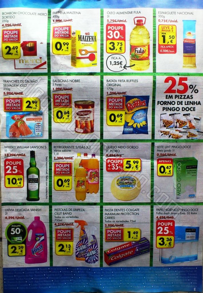 Antevisão Folheto PINGO DOCE Fim de Semana de 13 