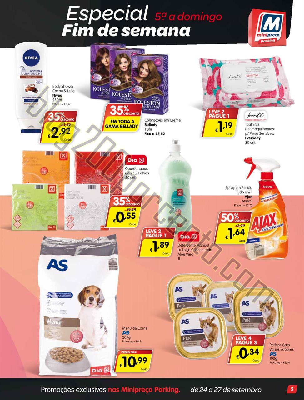 Antevisão Folheto MINIPREÇO Parking de 24 a 30 s