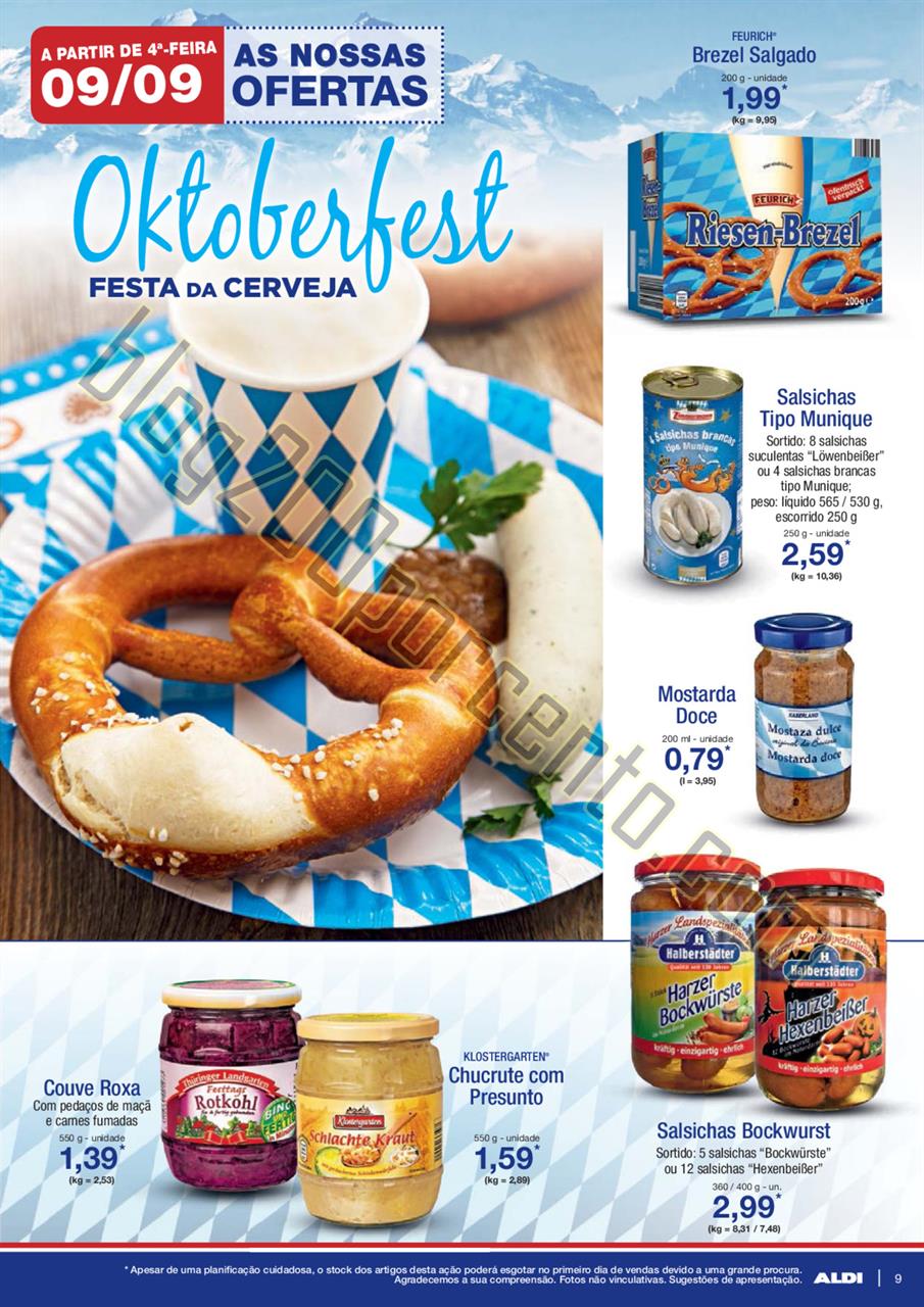 Antevisão Folheto ALDI Promoções a partir de 9 