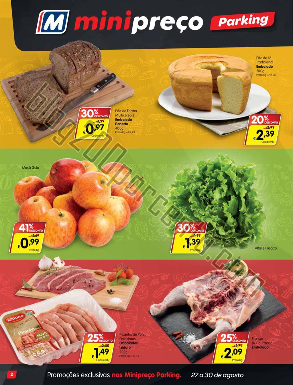 Antevisão Folheto MINIPREÇO Parking de 27 agosto