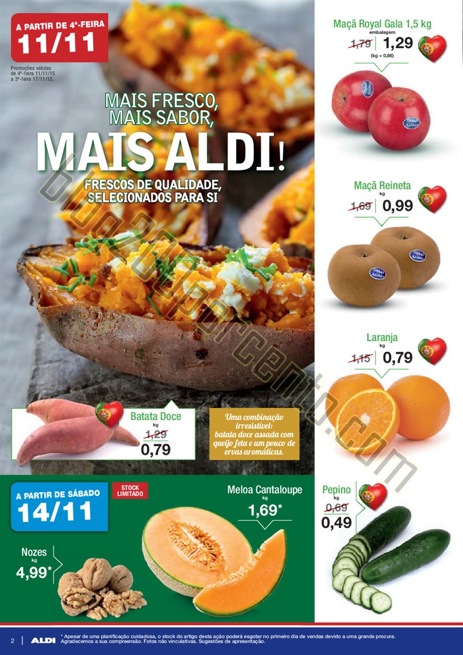 Antevisão Folheto ALDI Promoções a partir de 11