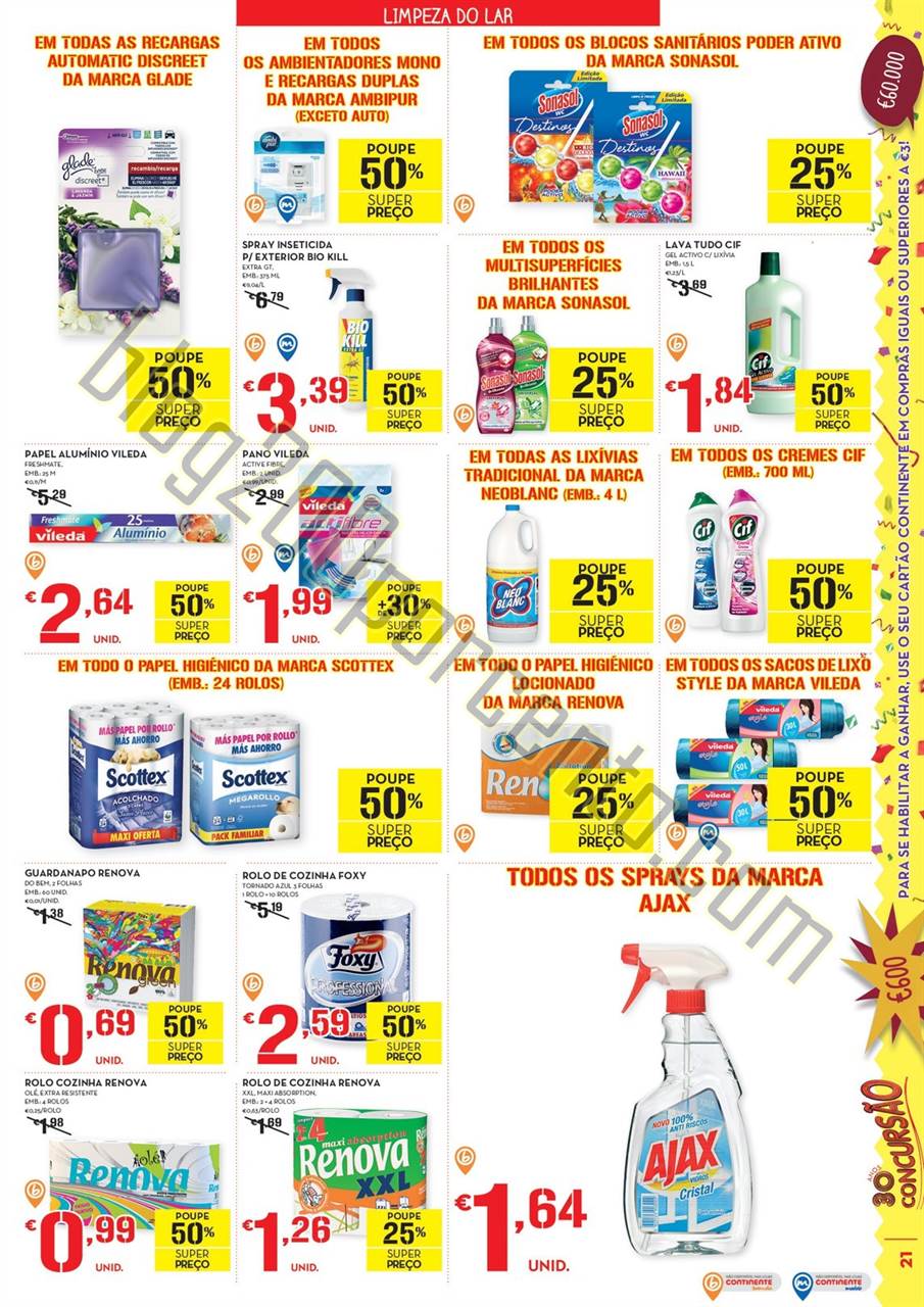 Antevisão Folheto CONTINENTE Promoções de 18 a 