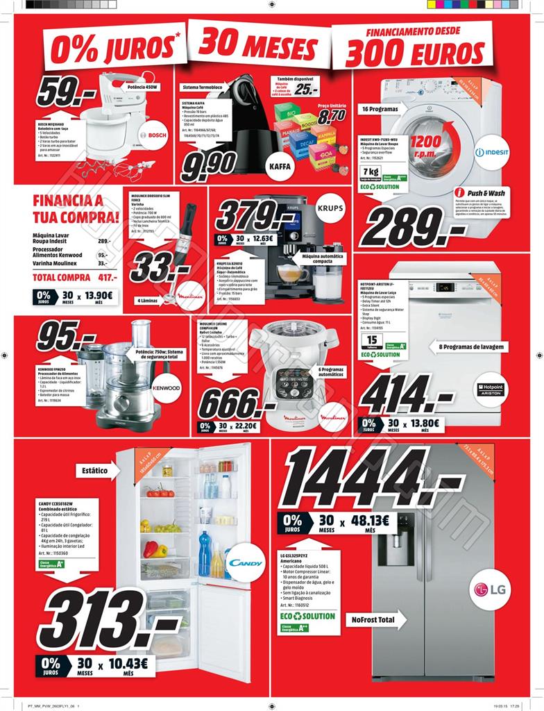 Antevisão Folheto MEDIA MARKT de 26 março a 1 ab