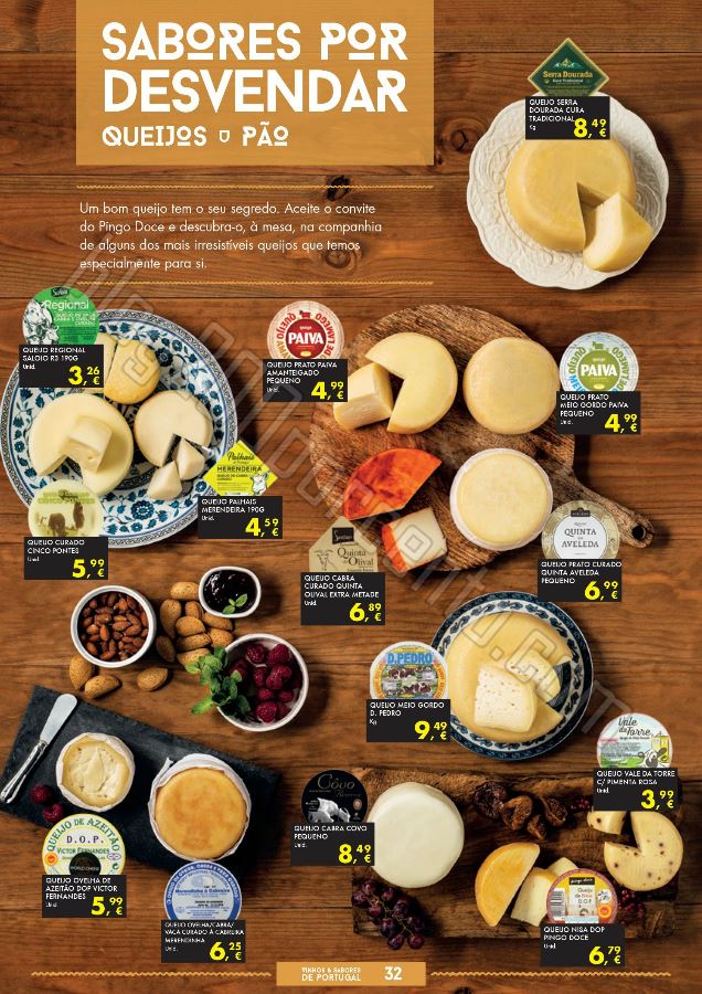Novo Folheto PINGO DOCE Sabores de Portugal de 18 