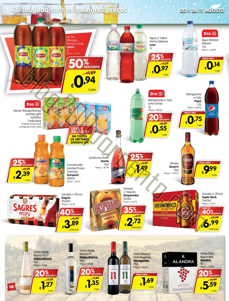 Antevisão Folheto MINIPREÇO Promoções de 20 a 