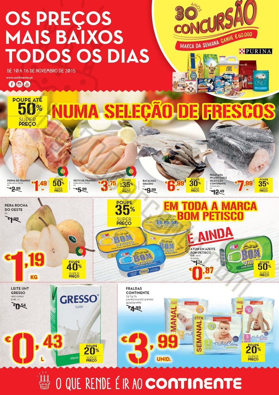 Antevisão Folheto CONTINENTE Promoções de 10 a 