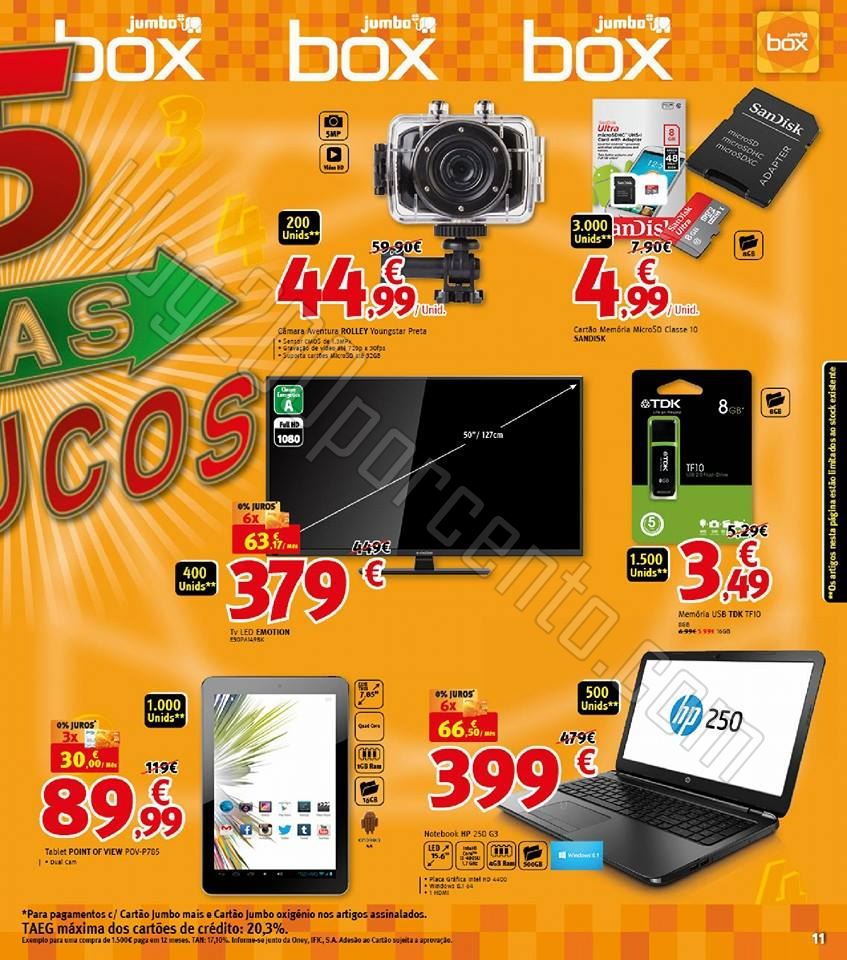 Antevisão Folheto JUMBO 5 dias Loucos de 27 novem