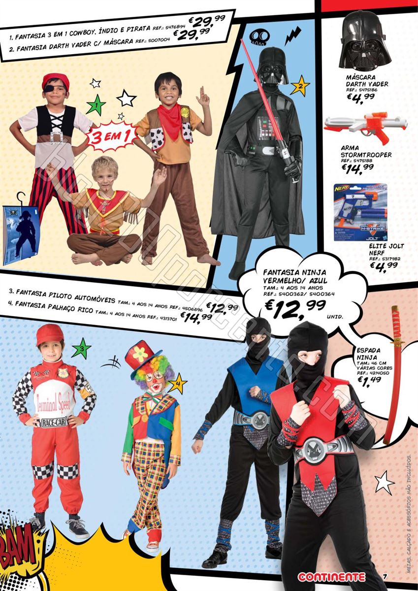 Antevisão Folheto CONTINENTE Carnaval de 3 a 17 f