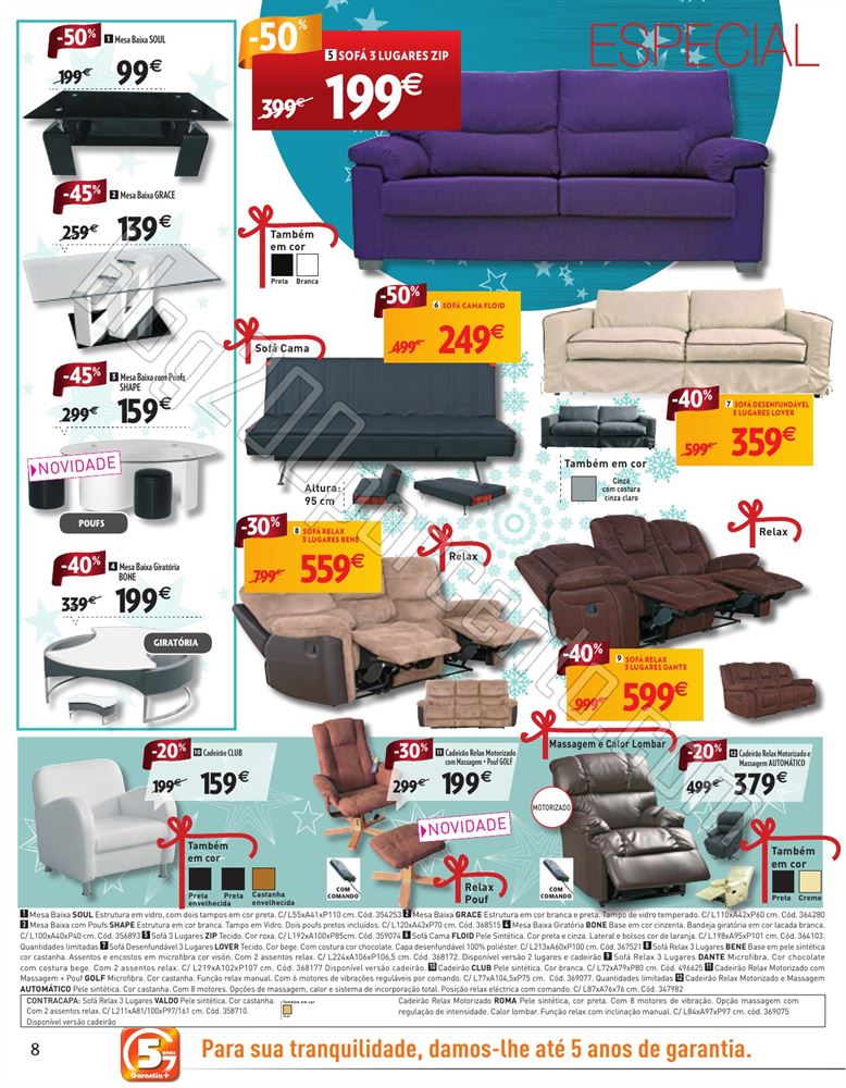 Novo Folheto CONFORAMA Natal de 11 a 31 dezembro p