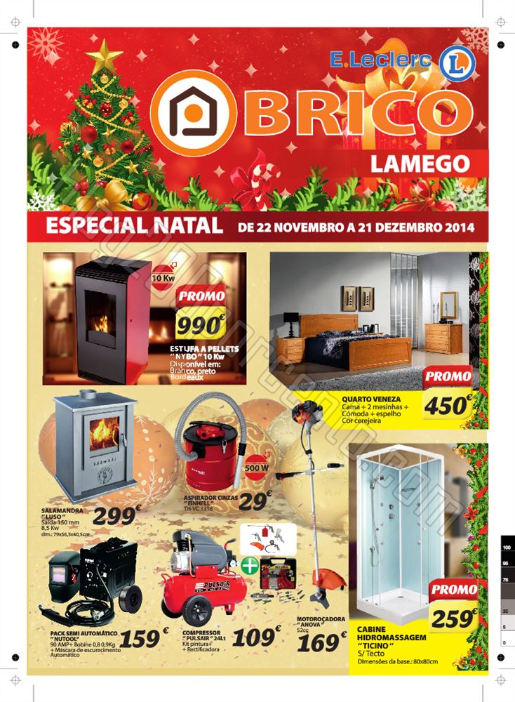 Antevisão Folheto E-LECLERC Lamego Brico de 22 no