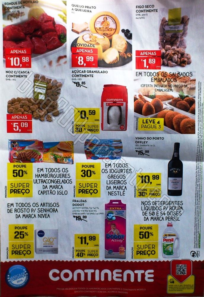 Novo Folheto CONTINENTE Fim de Semana de 18 a 21 d
