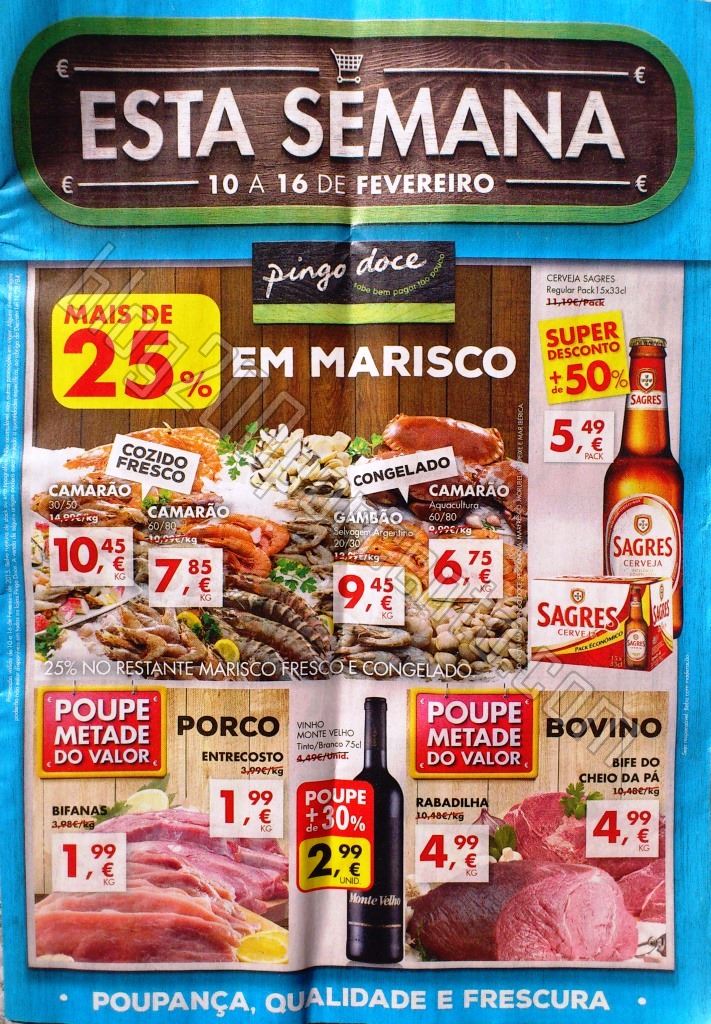 Antevisão Folheto PINGO DOCE promoções de 10 a 