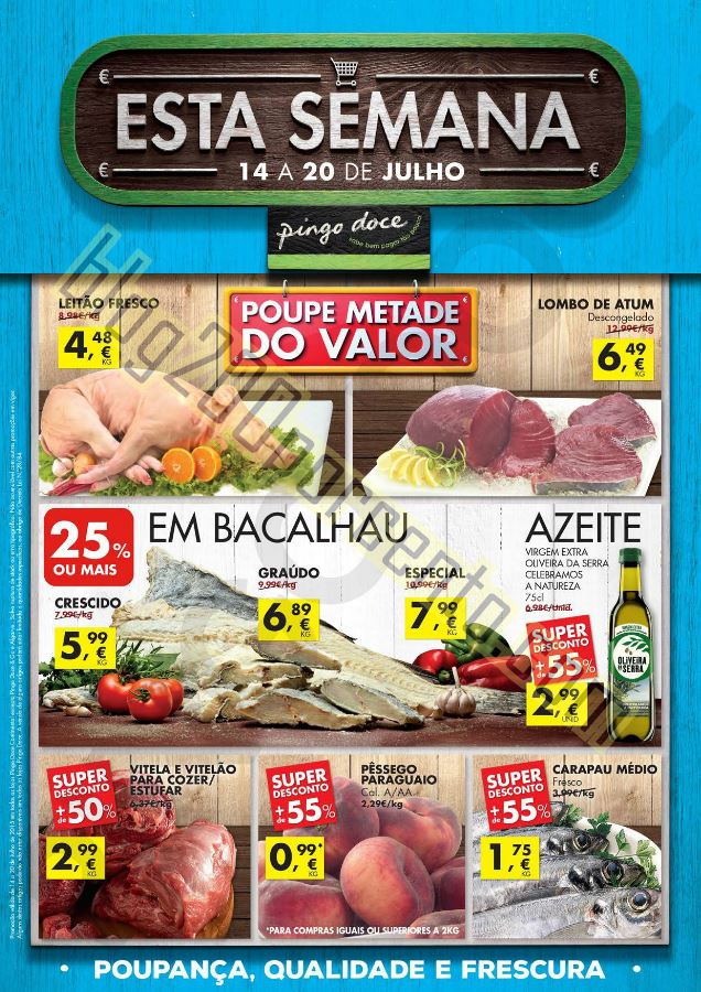 Antevisão folheto PINGO DOCE Promoções de 14 a 