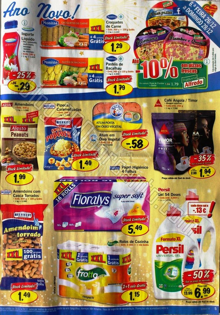 Antevisão Folheto LIDL Feliz Ano Novo de 26 a 31 