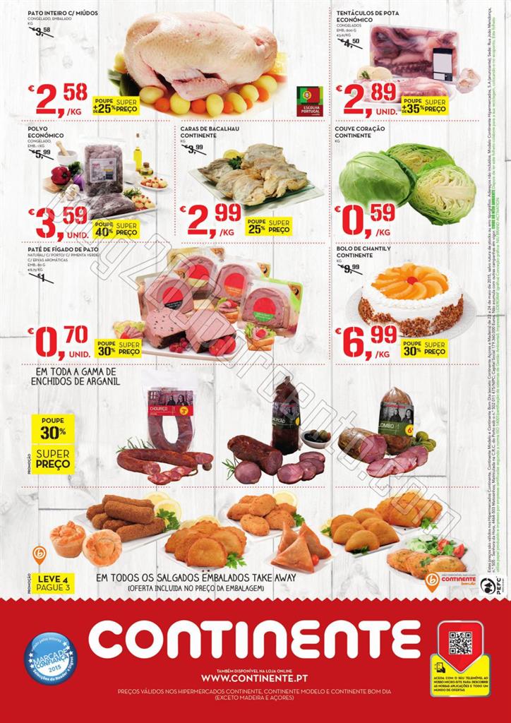 Antevisão Folheto CONTINENTE Fim de semana Fresco