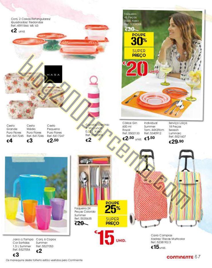 Antevisão Folheto CONTINENTE Férias de verão de