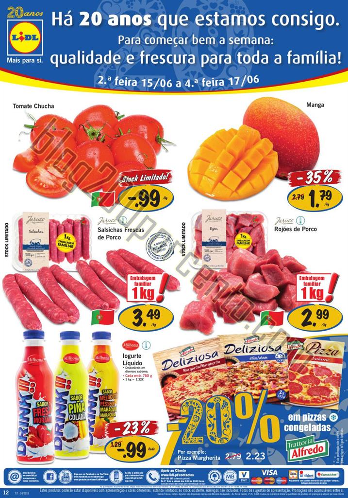 Antevisão Folheto LIDL Promoções de 11 a 17 jun