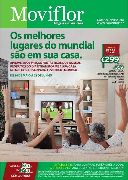 Antevisão folheto MOVIFLOR de 24 maio a 22 junho