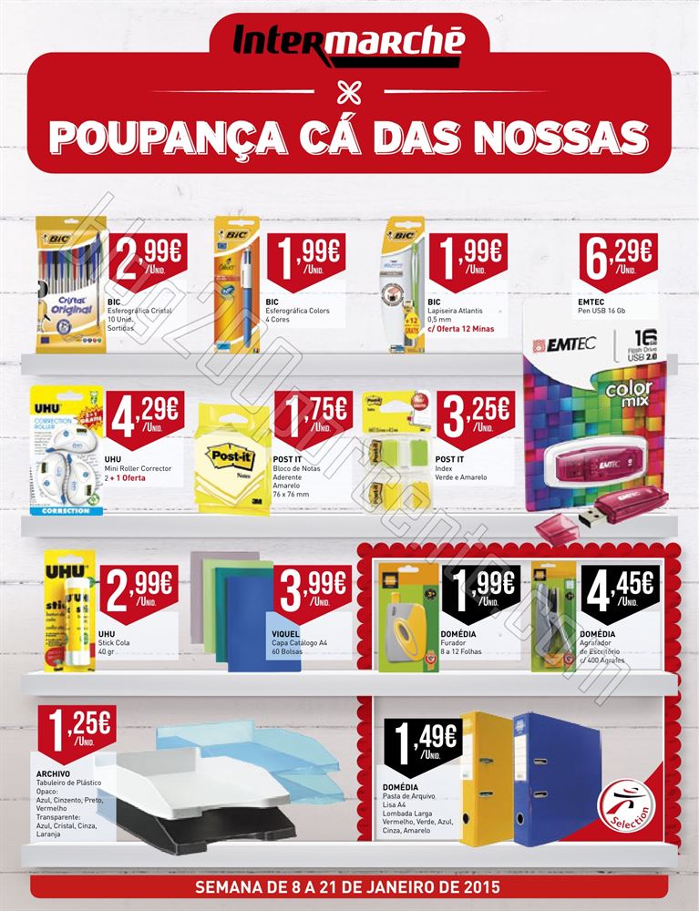 Antevisão Folheto INTERMARCHÉ Limpeza e Escritó