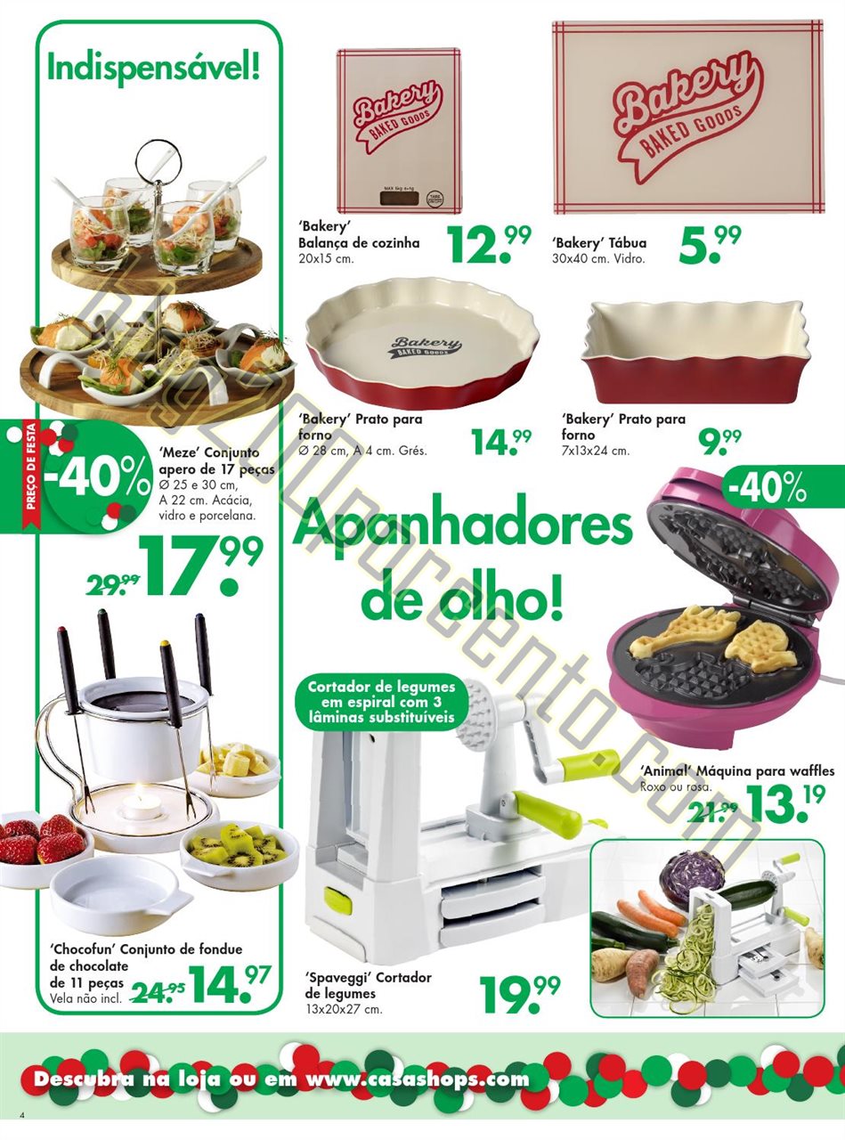 Novo Folheto Natal CASA promoções até 29 novemb